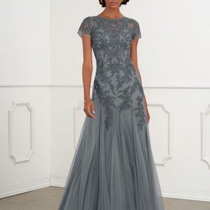 TALL Azazie Mother of the Bride Dress in Tulle and Lace